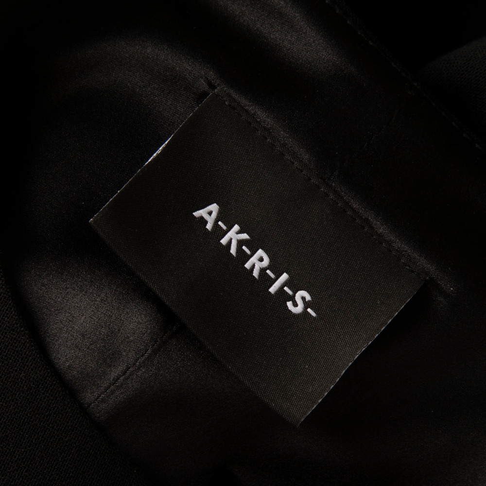 Akris Black Wool Sleeveless Dress
