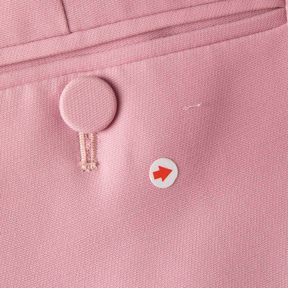 Gucci Pink Silk Flared Trousers