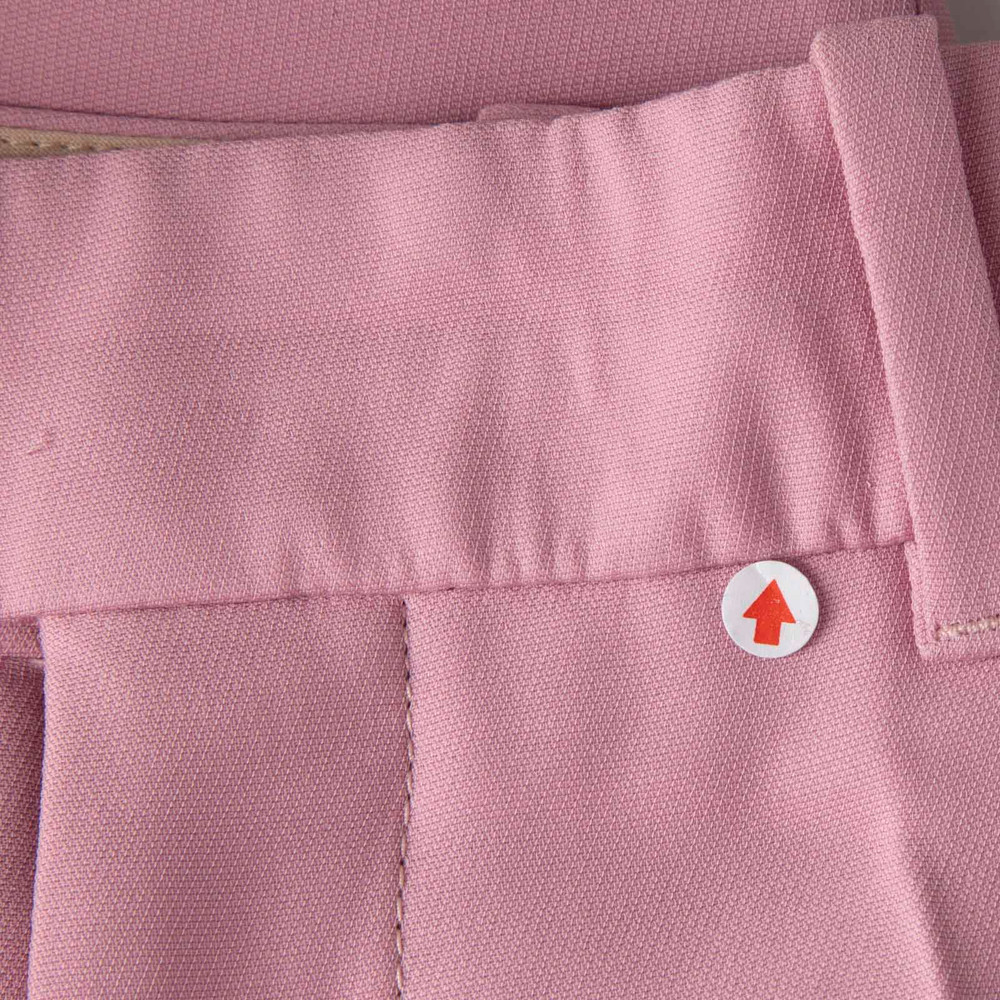 Gucci Pink Silk Flared Trousers
