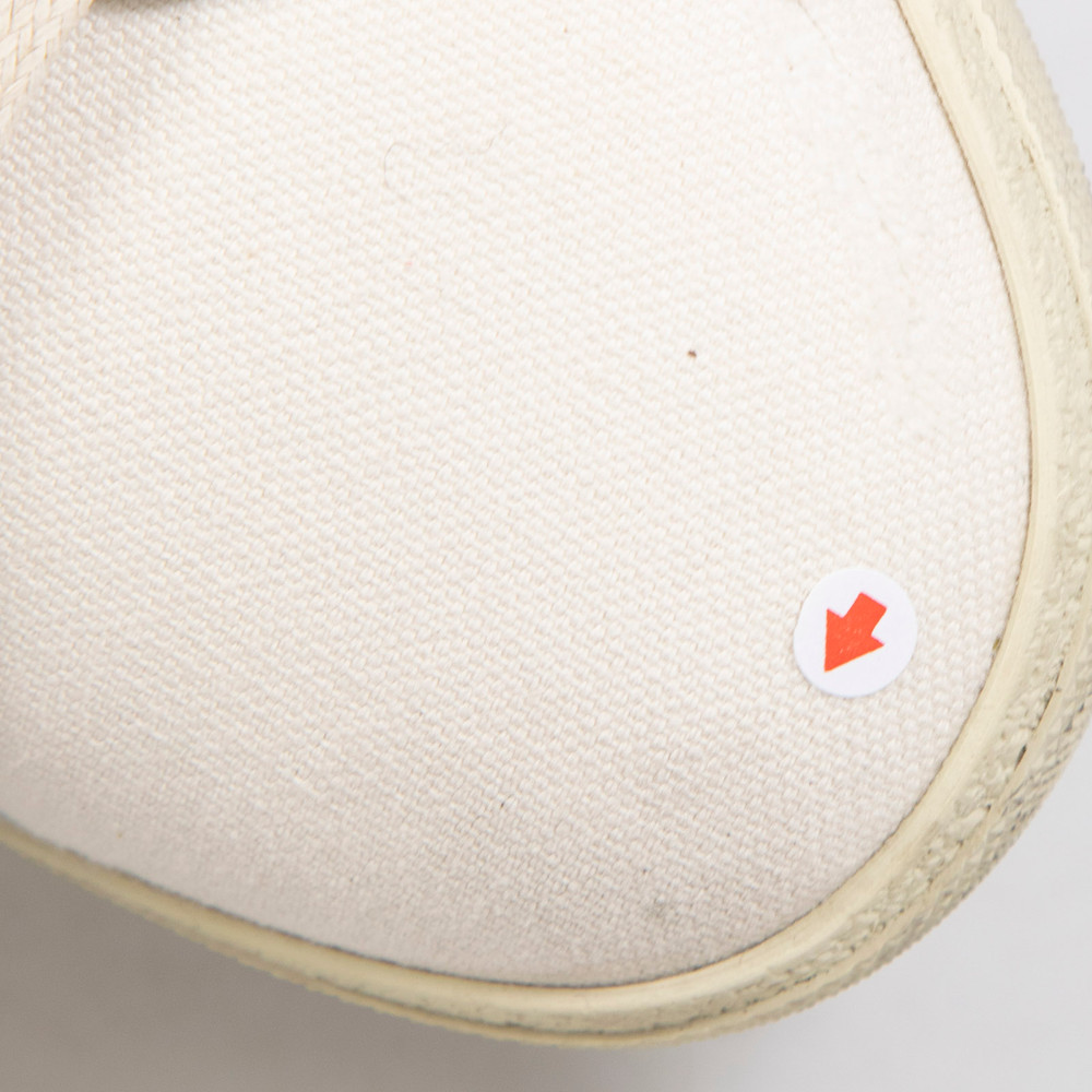 Saint Laurent Ecru Logo Embroidered SL/06 Trainers