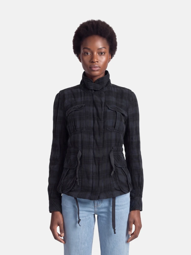 Vivienne Westwood Black Logo Embroidered Cardigan