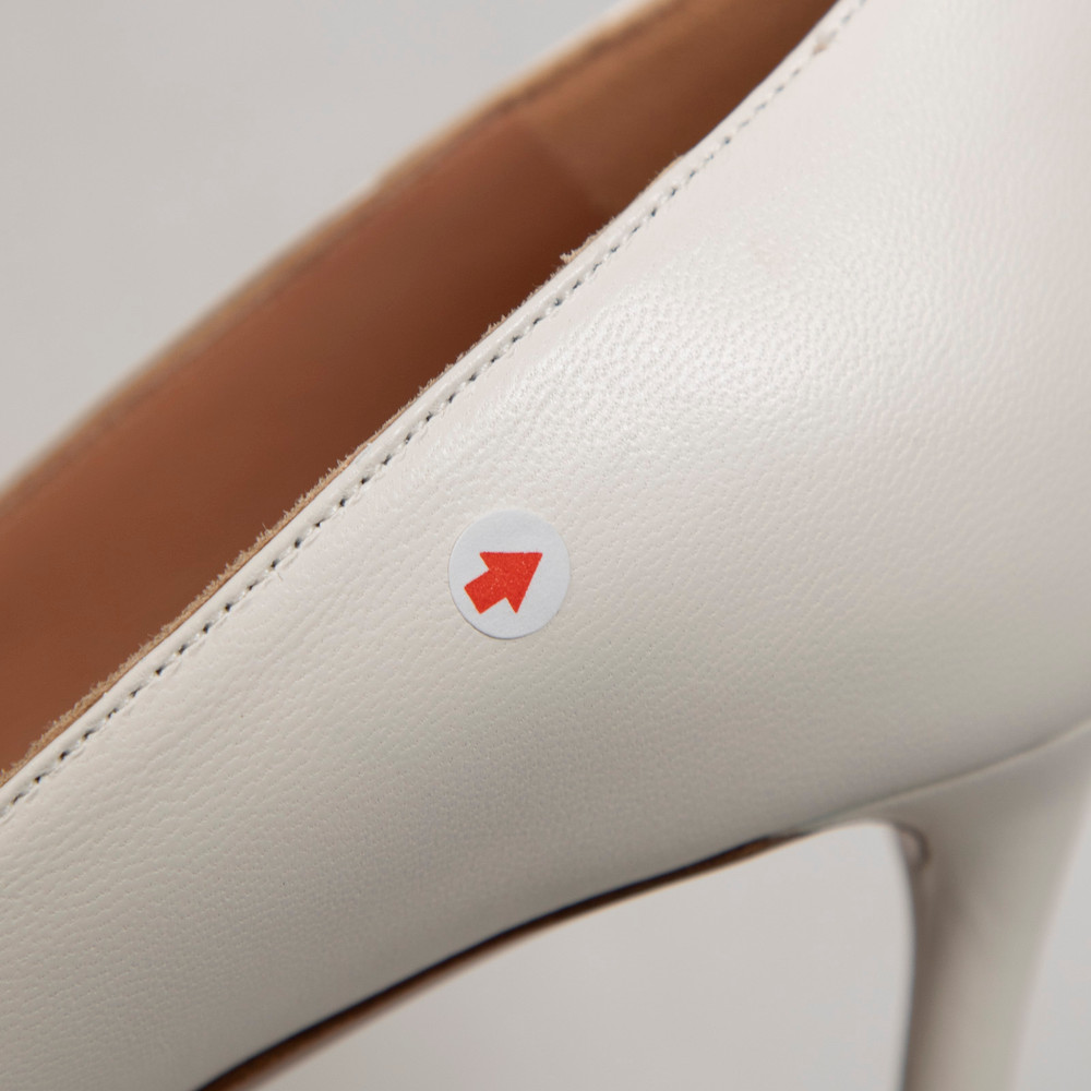 Aquazzura White Leather Purist Pumps 85