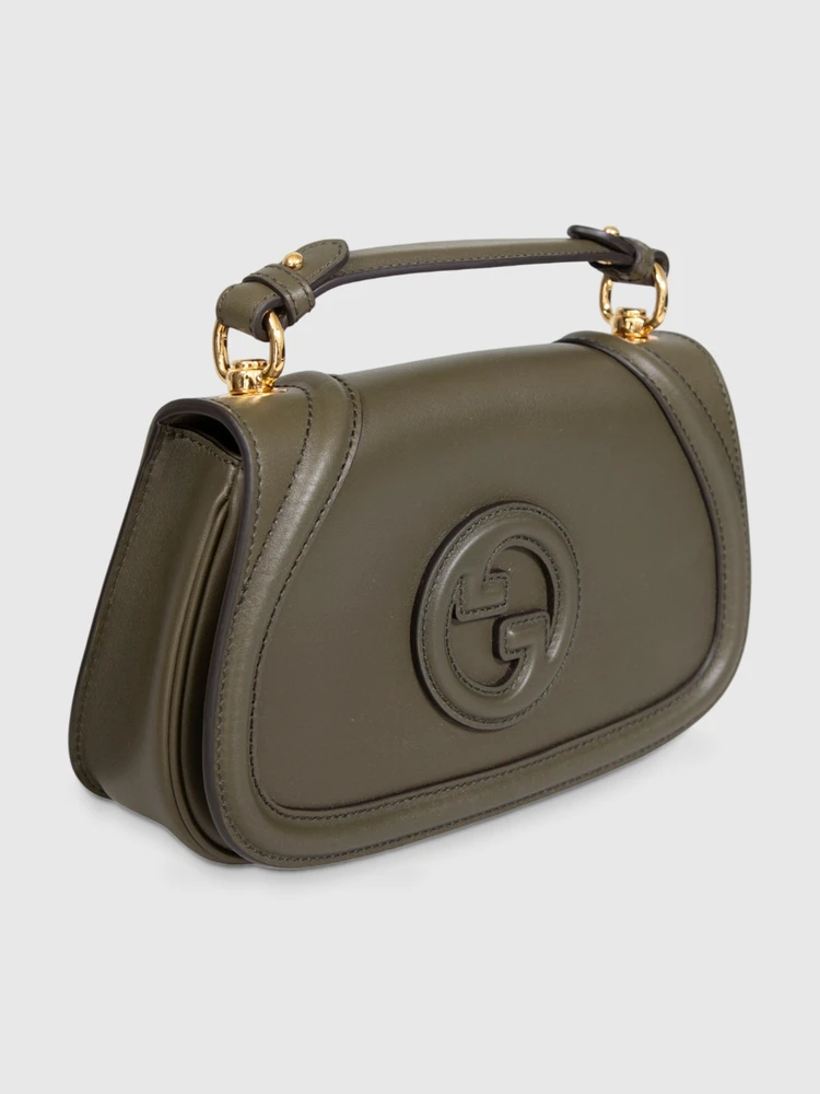 Gucci Khaki Leather Blondie Bag