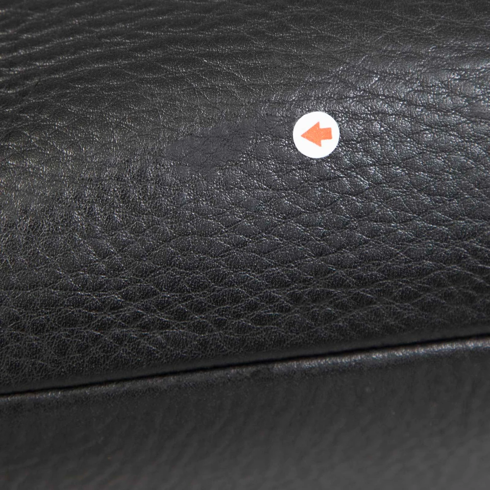 Prada Black Vitello Daino Leather Tote