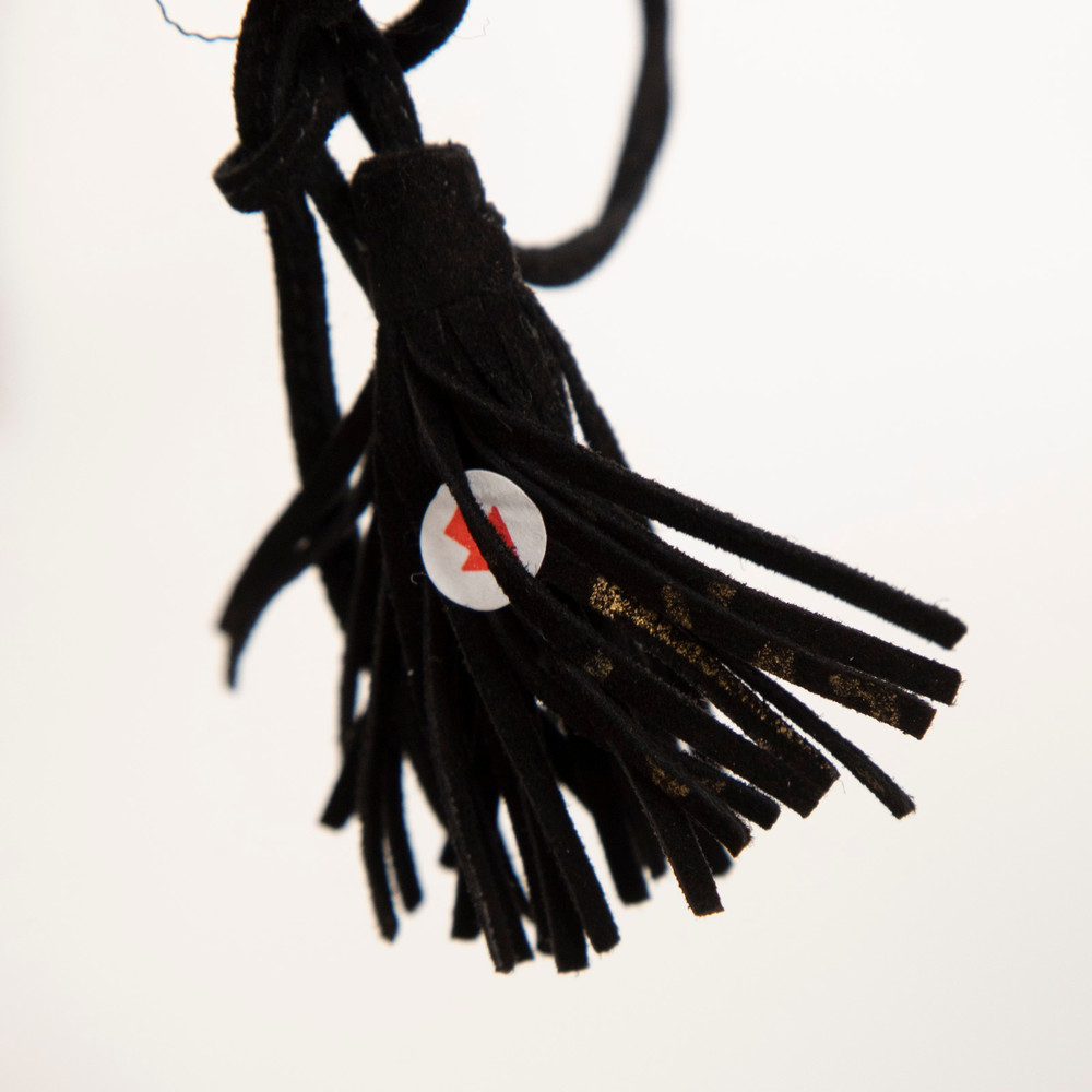 Aquazzura Black Suede Wild Thing Sandals