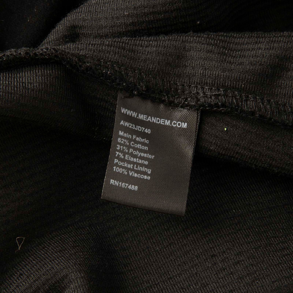 ME+EM Black Corduroy Long Sleeve Dress