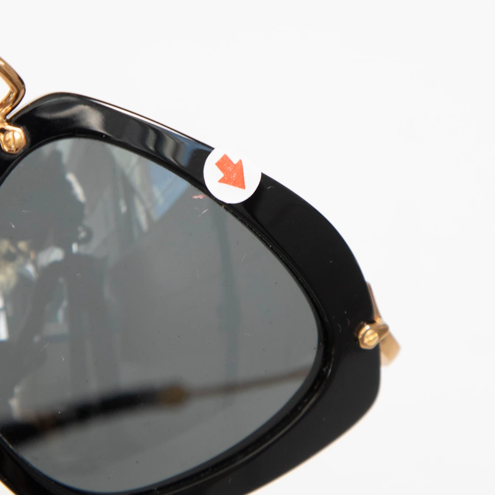 Miu Miu Black Butterfly SMU 10N Sunglasses