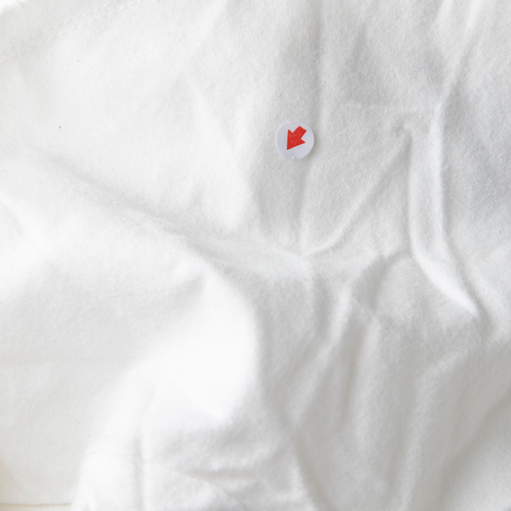 Comme Des Garcons White Asymmetric Ruffled Skirt