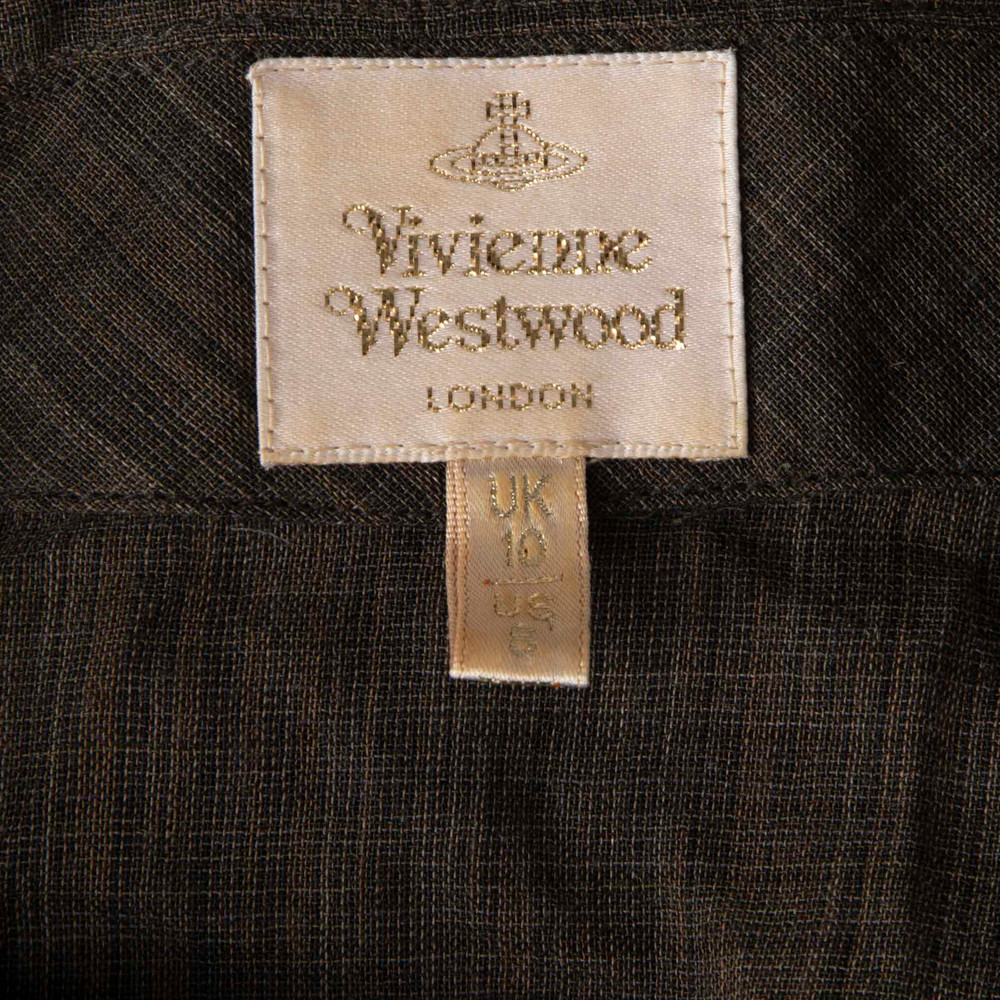 Vivienne Westwood Grey Sheer Blouse