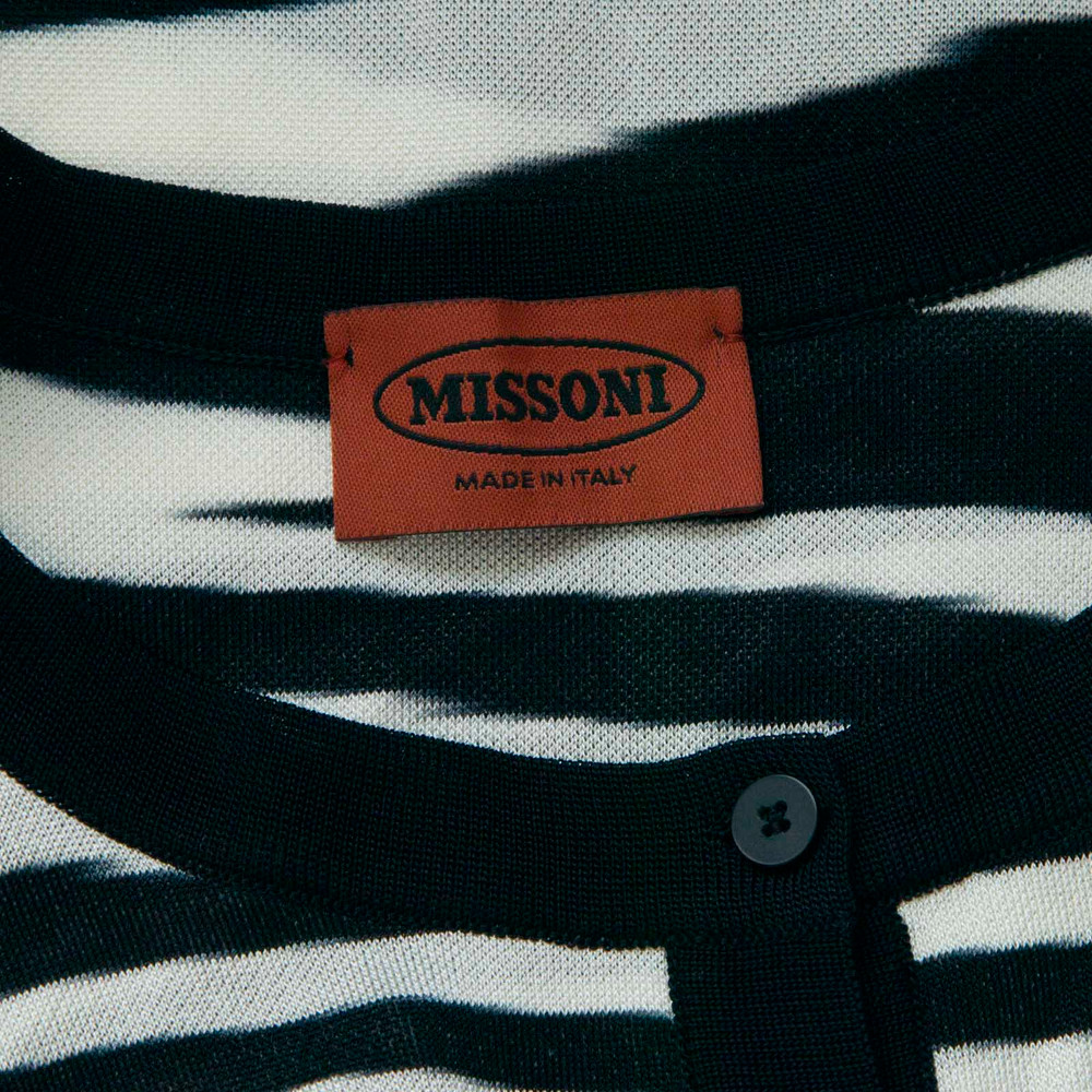 Missoni Zebra Print Cardigan
