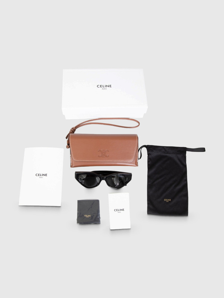 Céline Black Triomphe Sunglasses