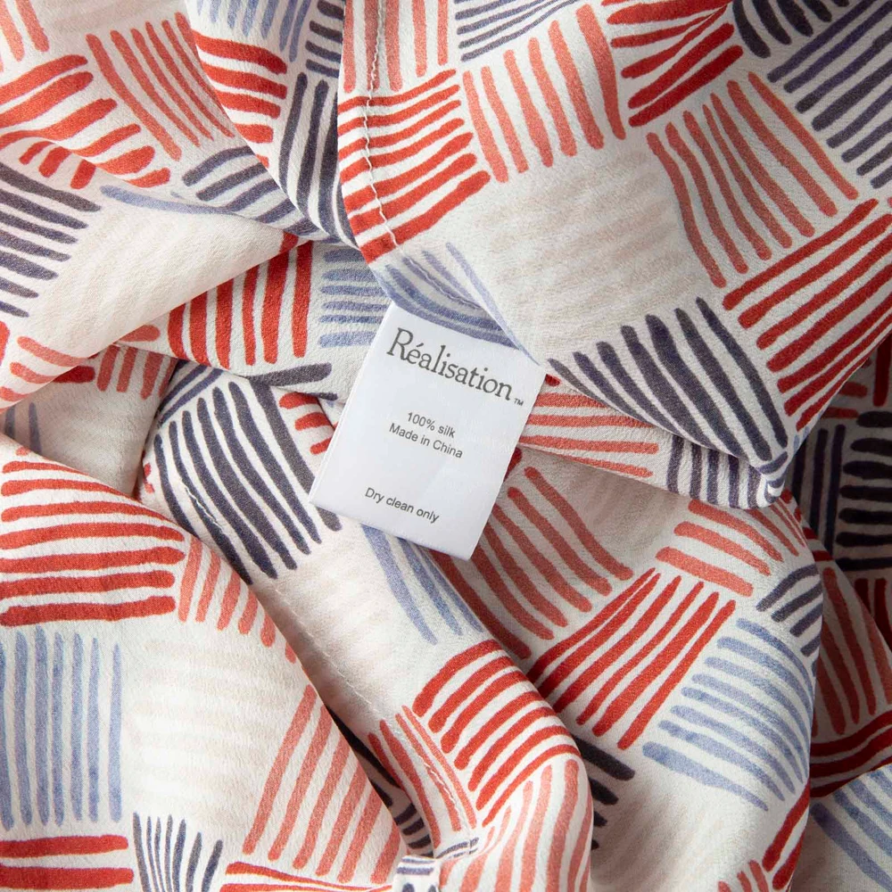Réalisation Checkered Silk Jupiter The Capulet Dress