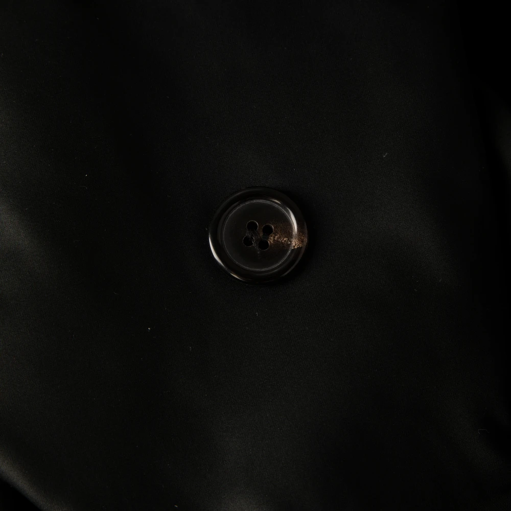 Jil Sander Black Trench Coat