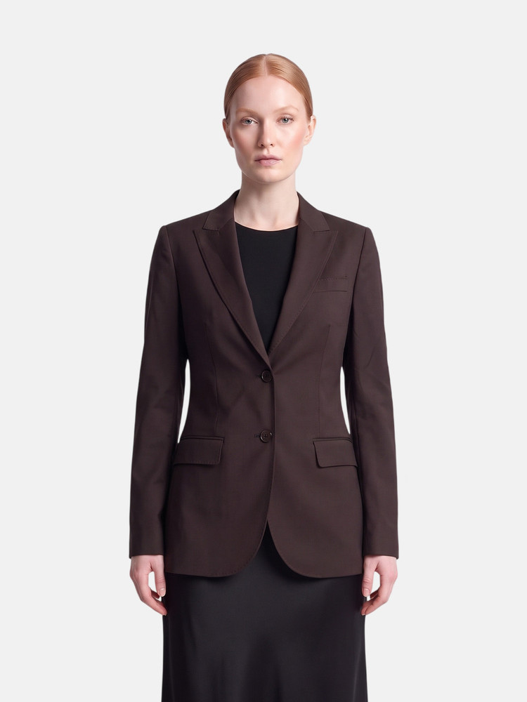 Dolce & Gabbana Purple Wool Blazer