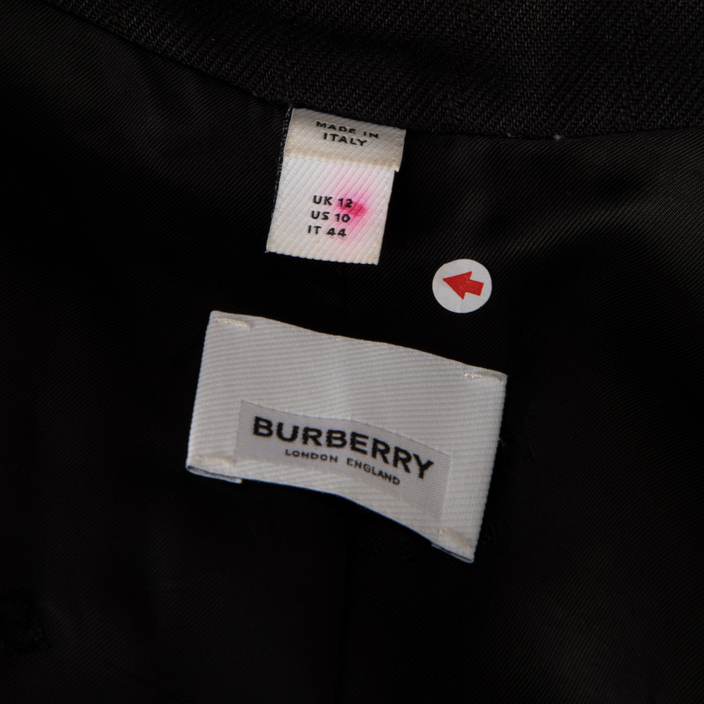 Burberry Black Cutout Trench Coat