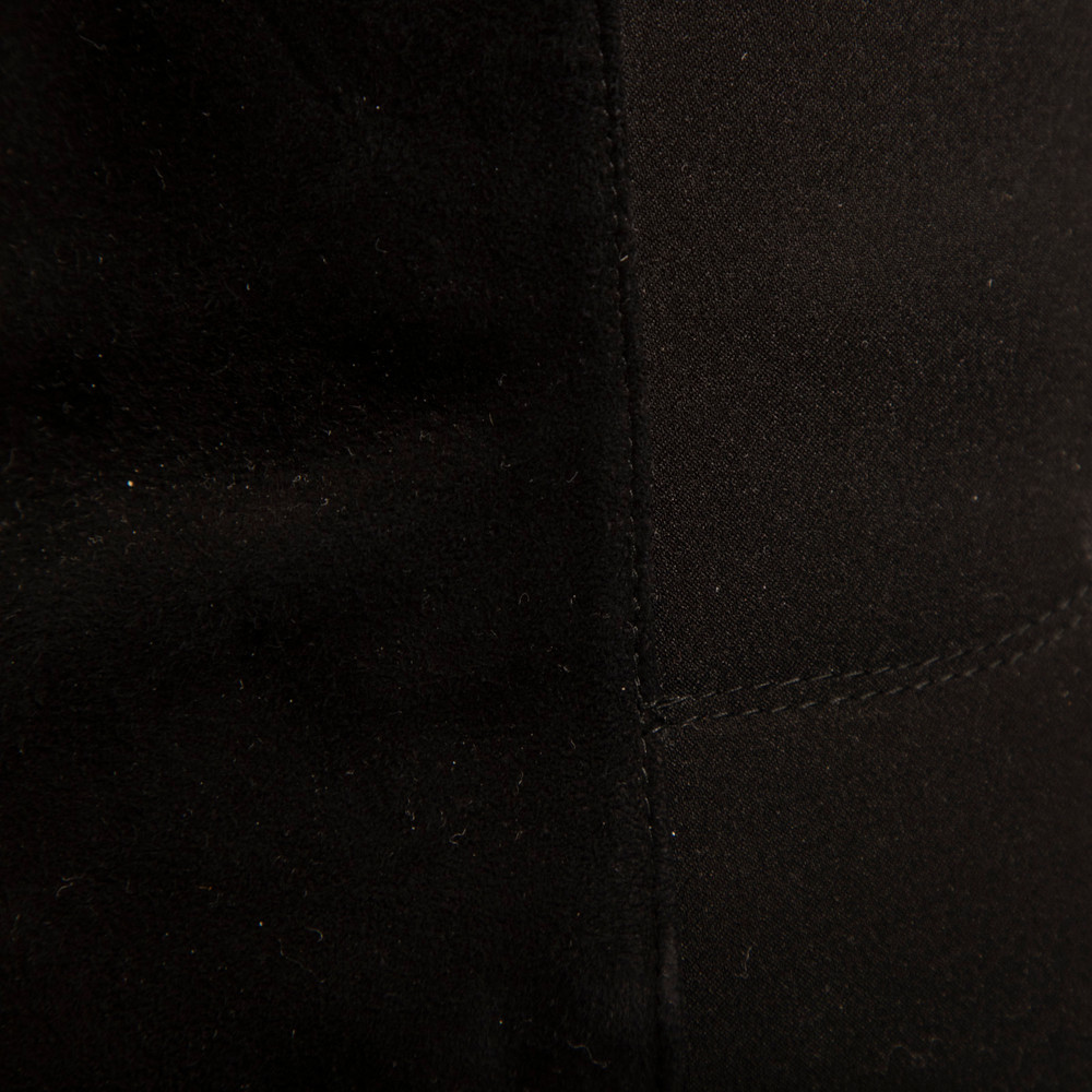 Stuart Weitzman Black Knee High Suede Boots