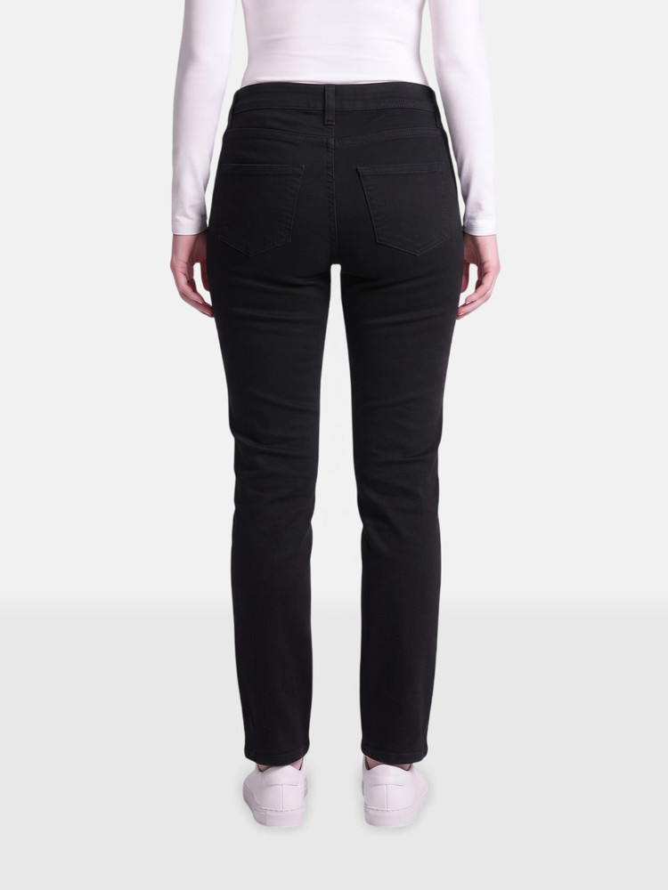 Saint Laurent Black Denim Mid Rise Jeans