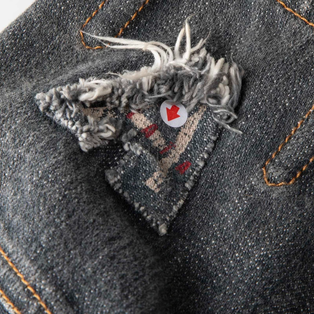 Alaïa Grey Denim Jacket & Skirt Set