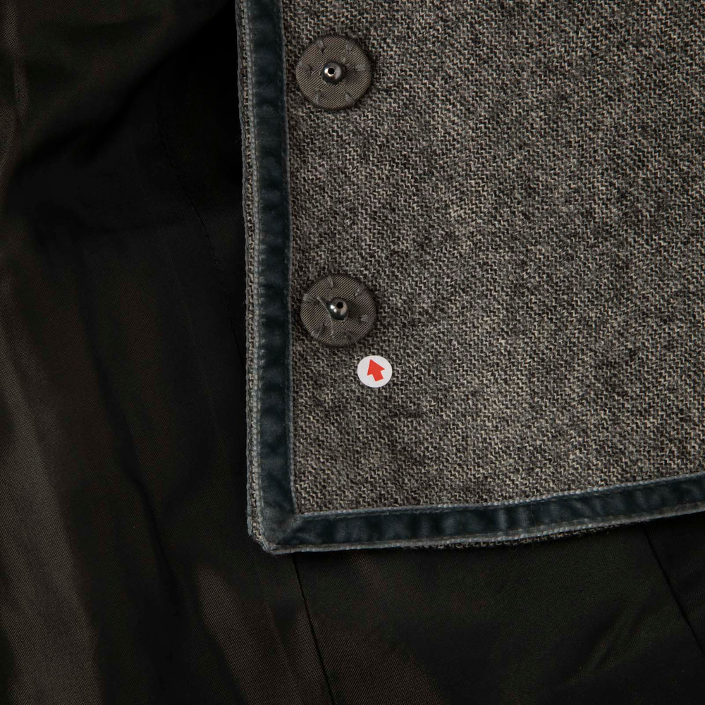 Alexander McQueen Grey Wool Single Breasted Jacket