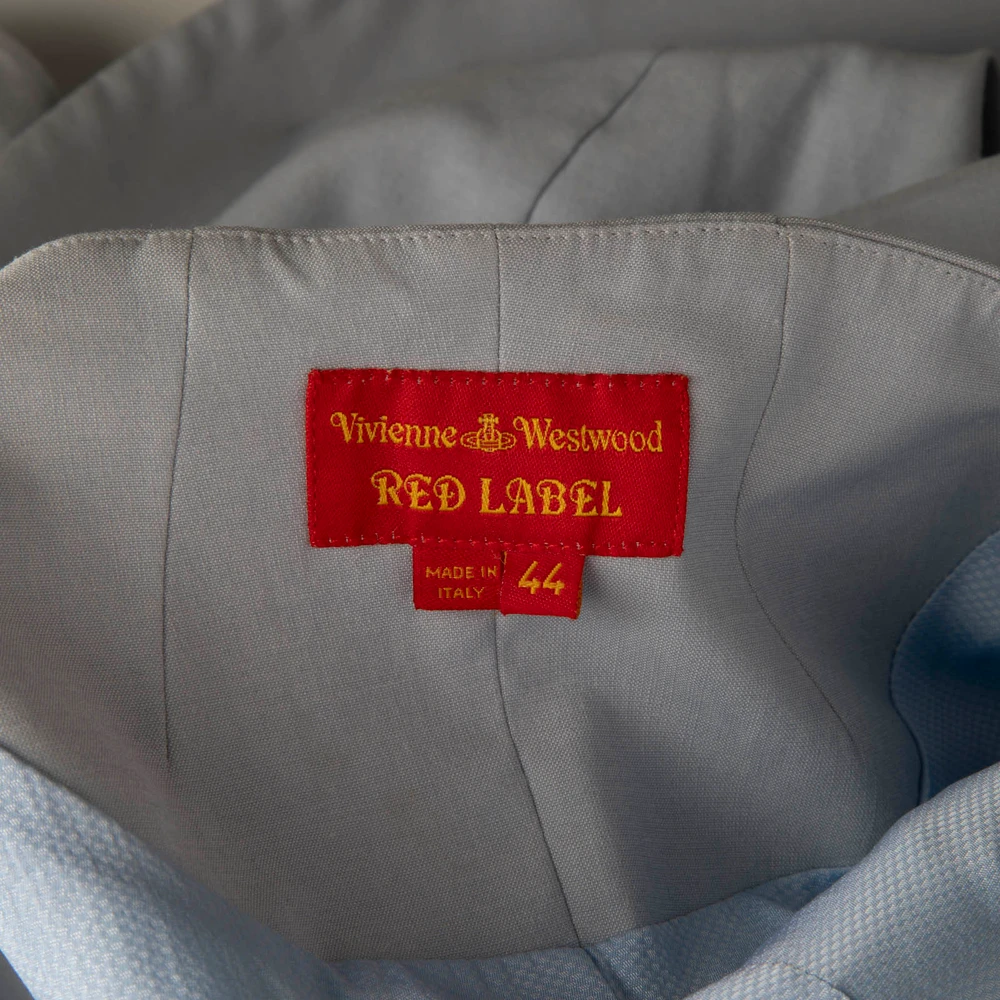 Vivienne Westwood Light Blue Wool Suit Set