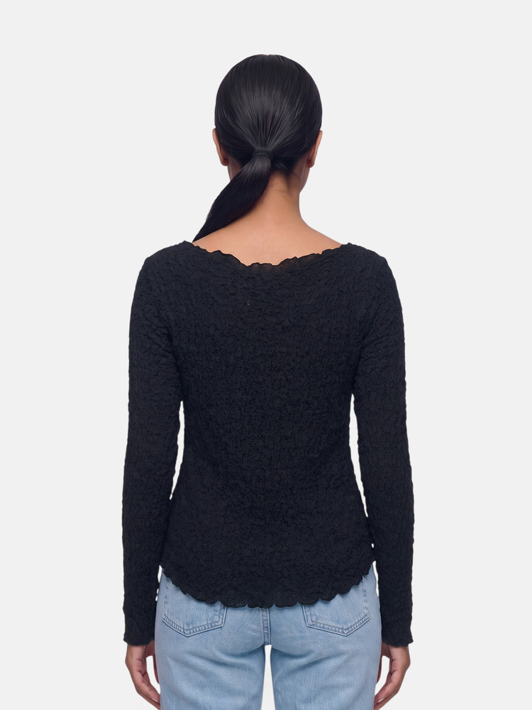 Andersson Bell Black Francis Asymmetric Hippie Cardigan