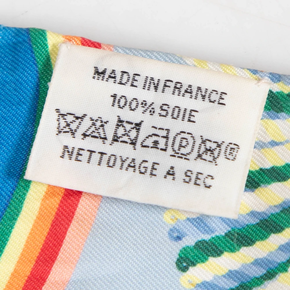 Hermès Epaulettes de Gala Silk Twilly Scarf