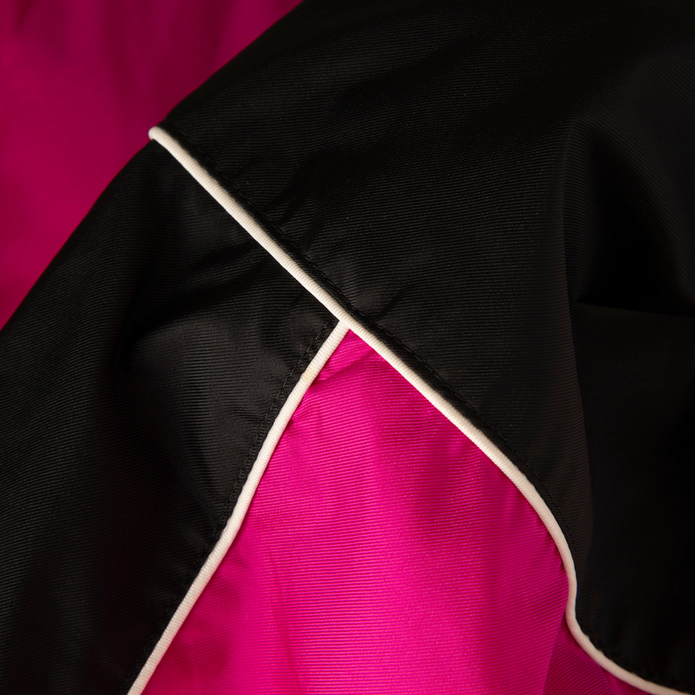 Balenciaga Fuchsia & Black Windbreaker Jacket
