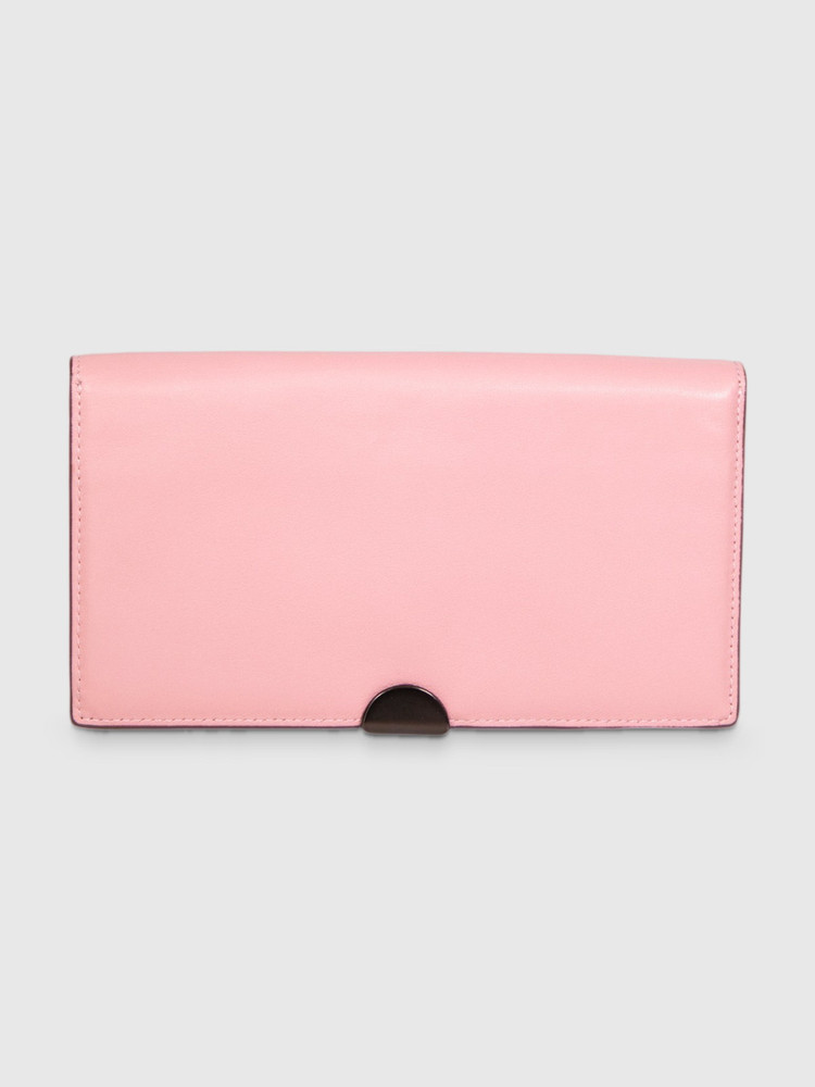 Coach Pink Leather Dreamer Long Wallet