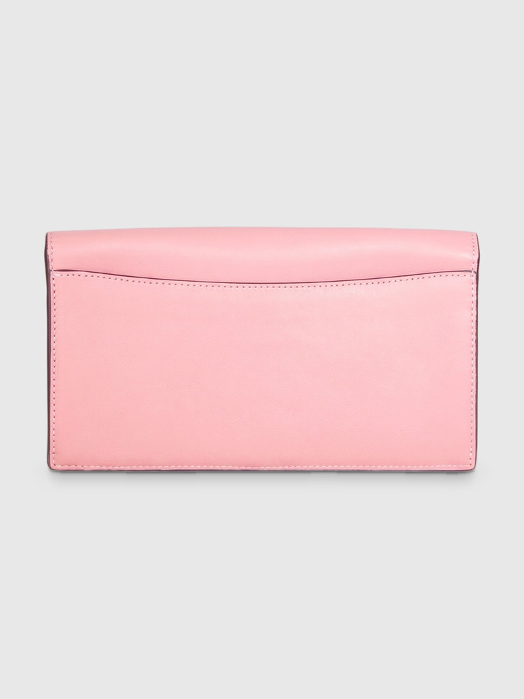 Coach Pink Leather Dreamer Long Wallet