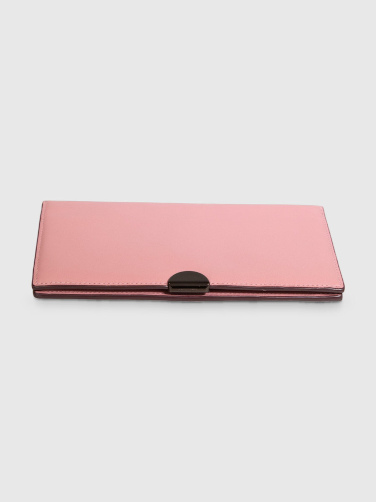Coach Pink Leather Dreamer Long Wallet