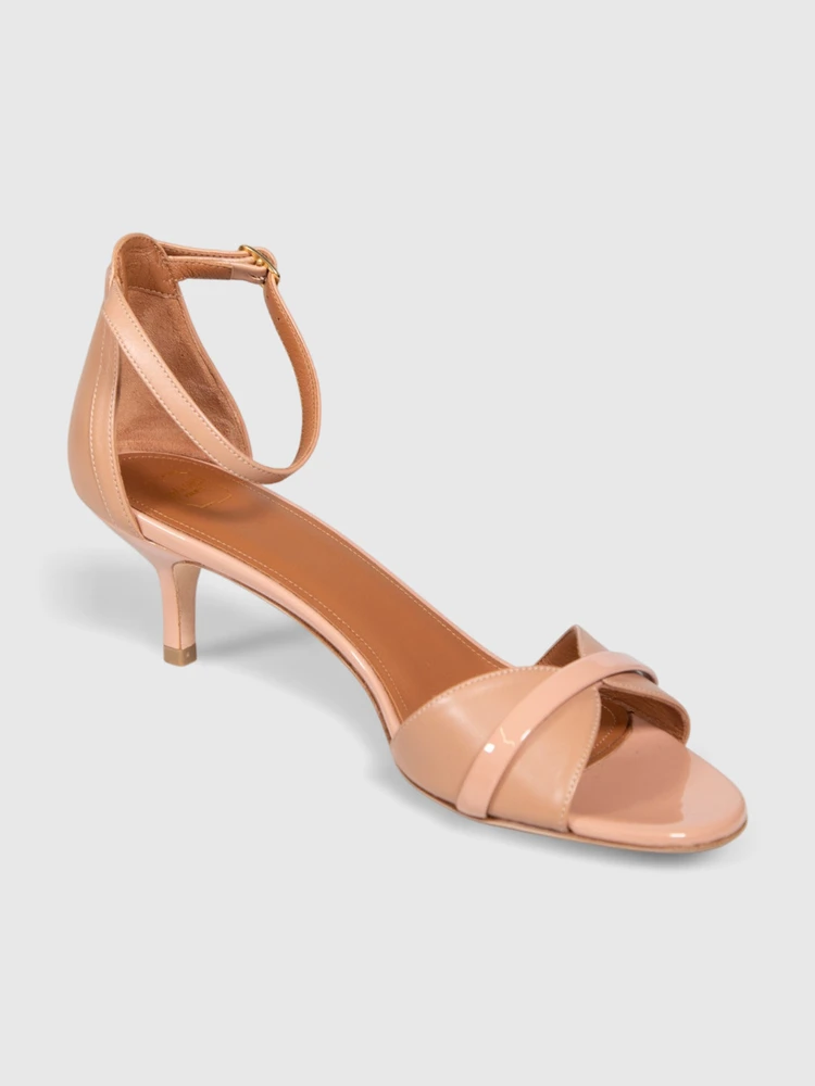 Malone Souliers Beige Leather Sandals