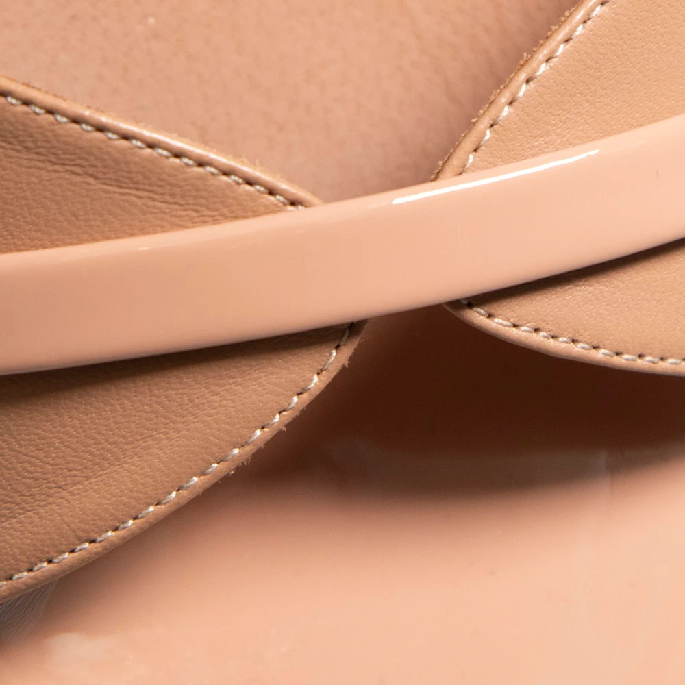Malone Souliers Beige Leather Sandals