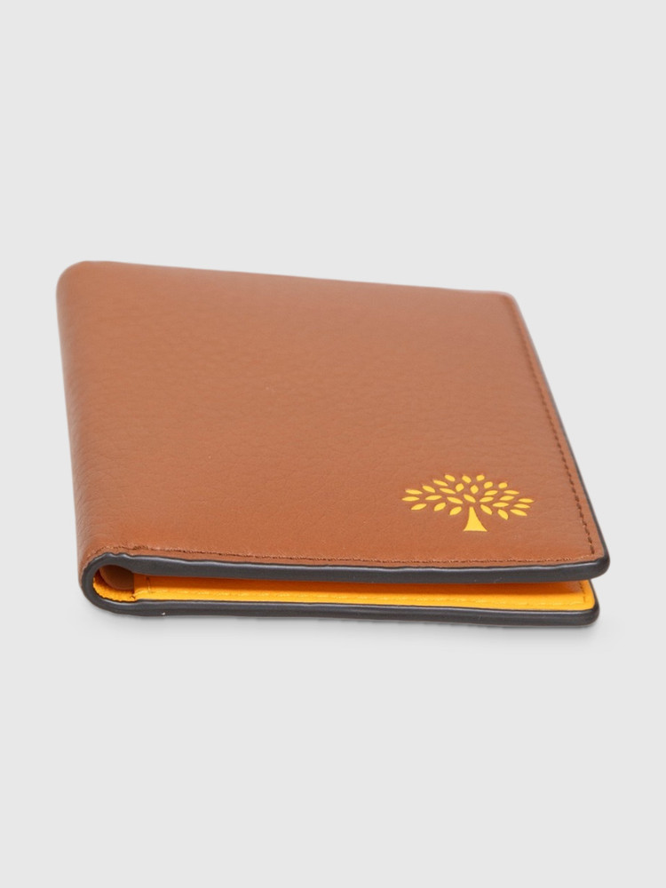 Mulberry Brown Grained Leather Cardholder