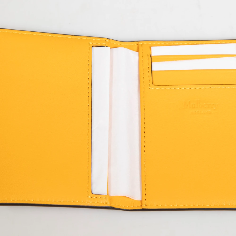 Mulberry Brown Grained Leather Cardholder