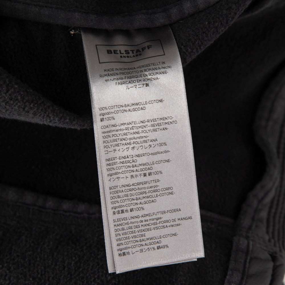 Belstaff Black Blouson Biker Jacket