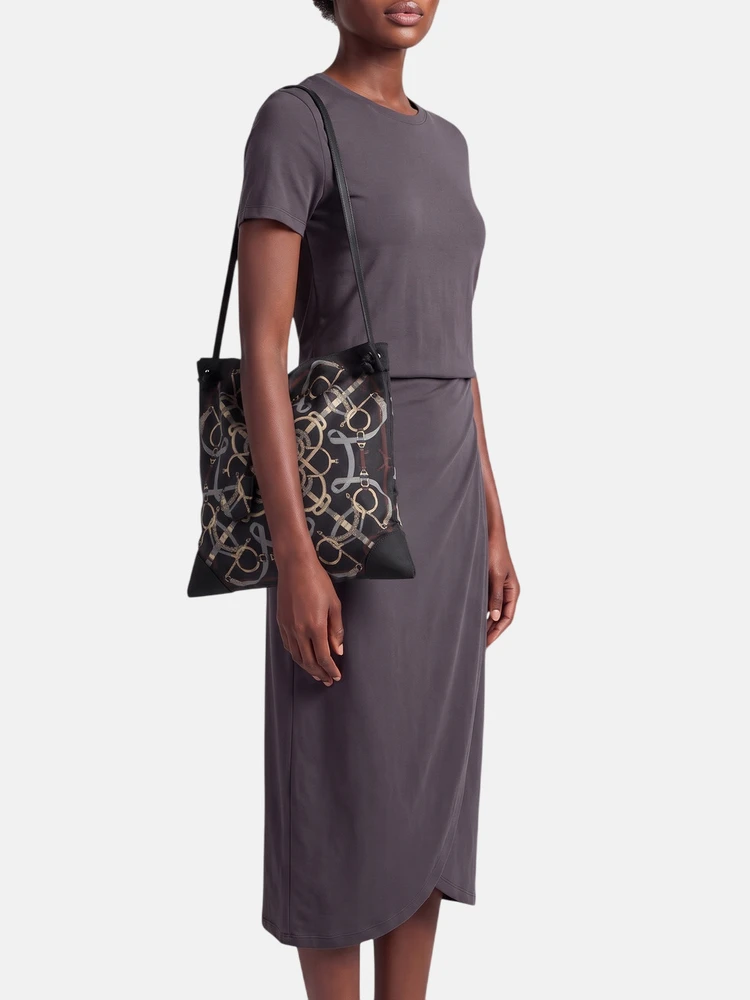 Hermès Black SilkyCity 33 Bag