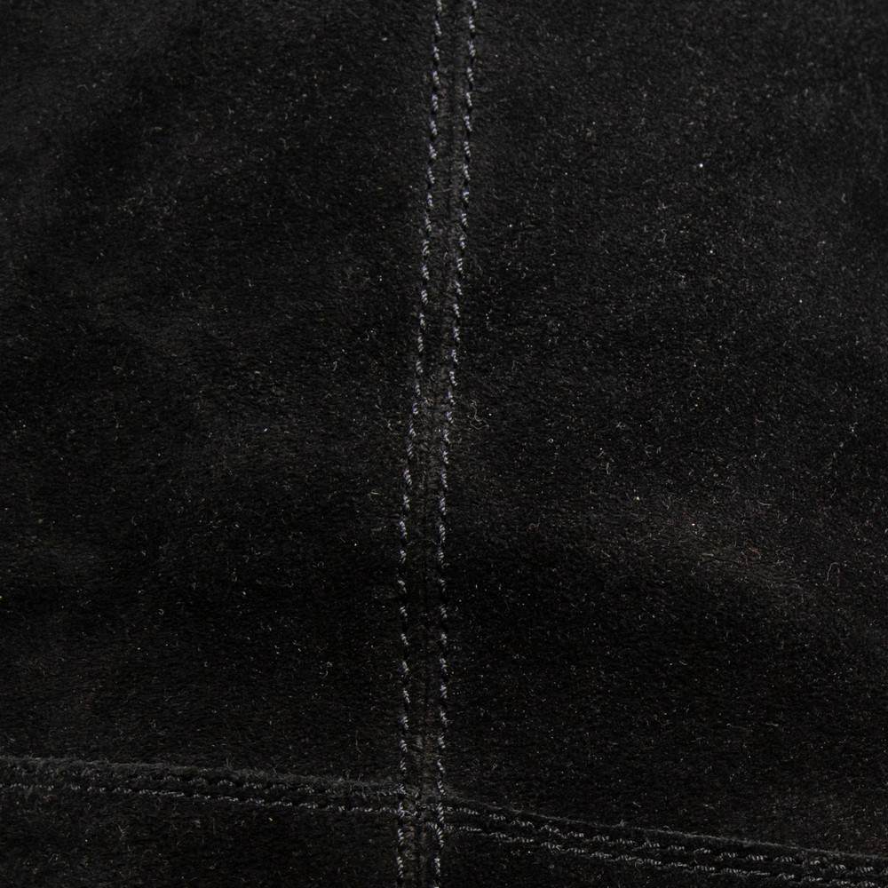 Isabel Marant Black Suede Knee High Boots