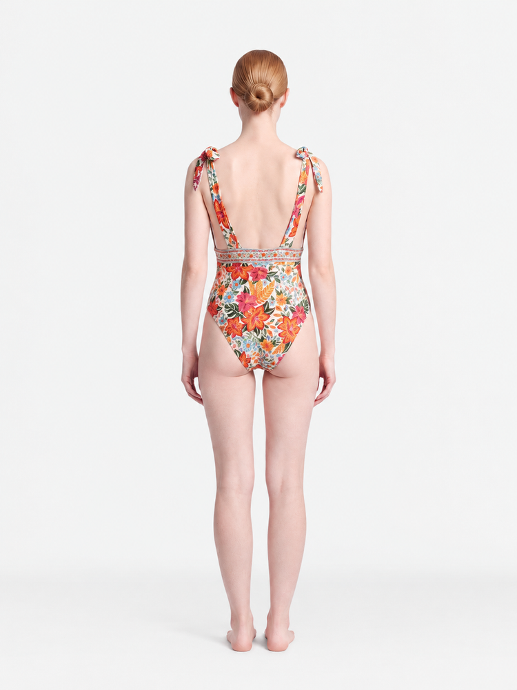 FARM Rio Bloom Garden One Piece Swimsuit