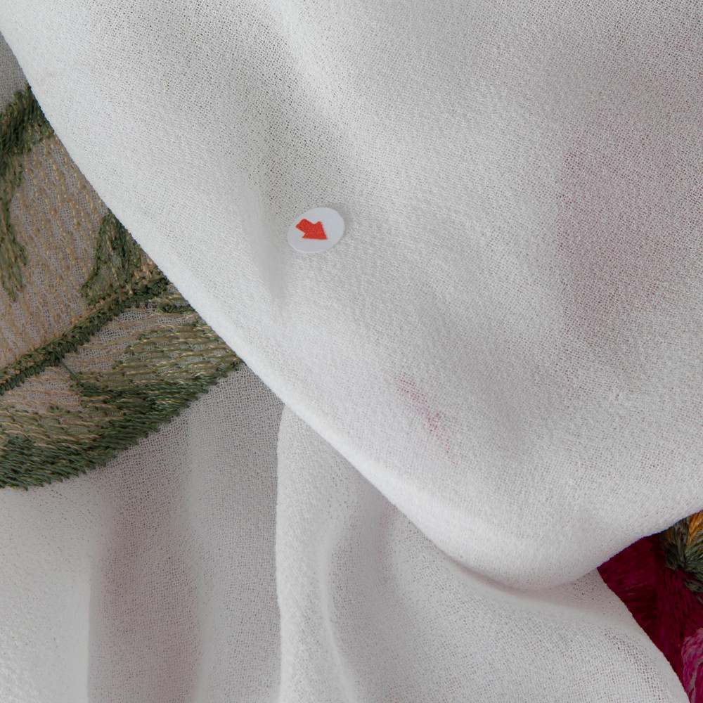 Alexandra Miro Pink & White Floral Cut Out Dress