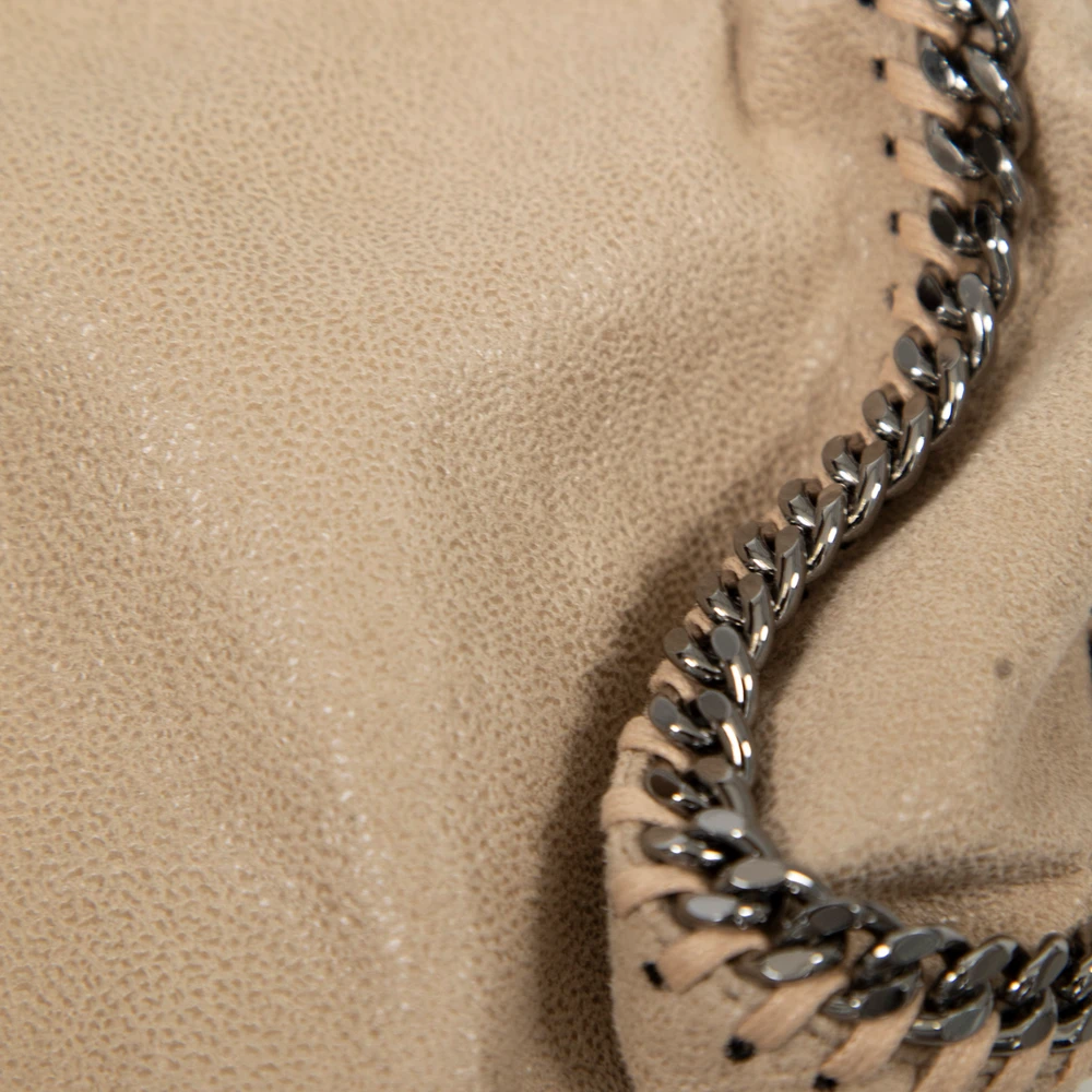 Stella McCartney Beige Vegan Suede Tiny Falabella