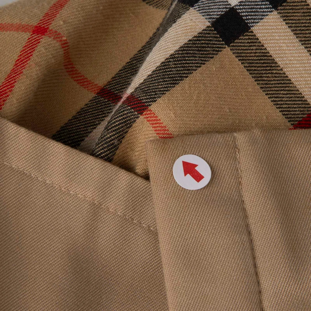 Burberry Beige Double Breast Trench Coat