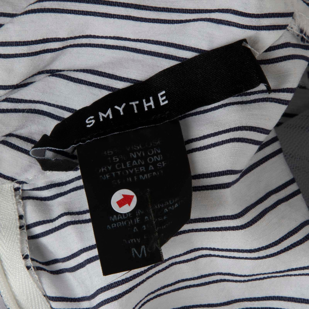 Smythe Navy & White Stripe Blouse