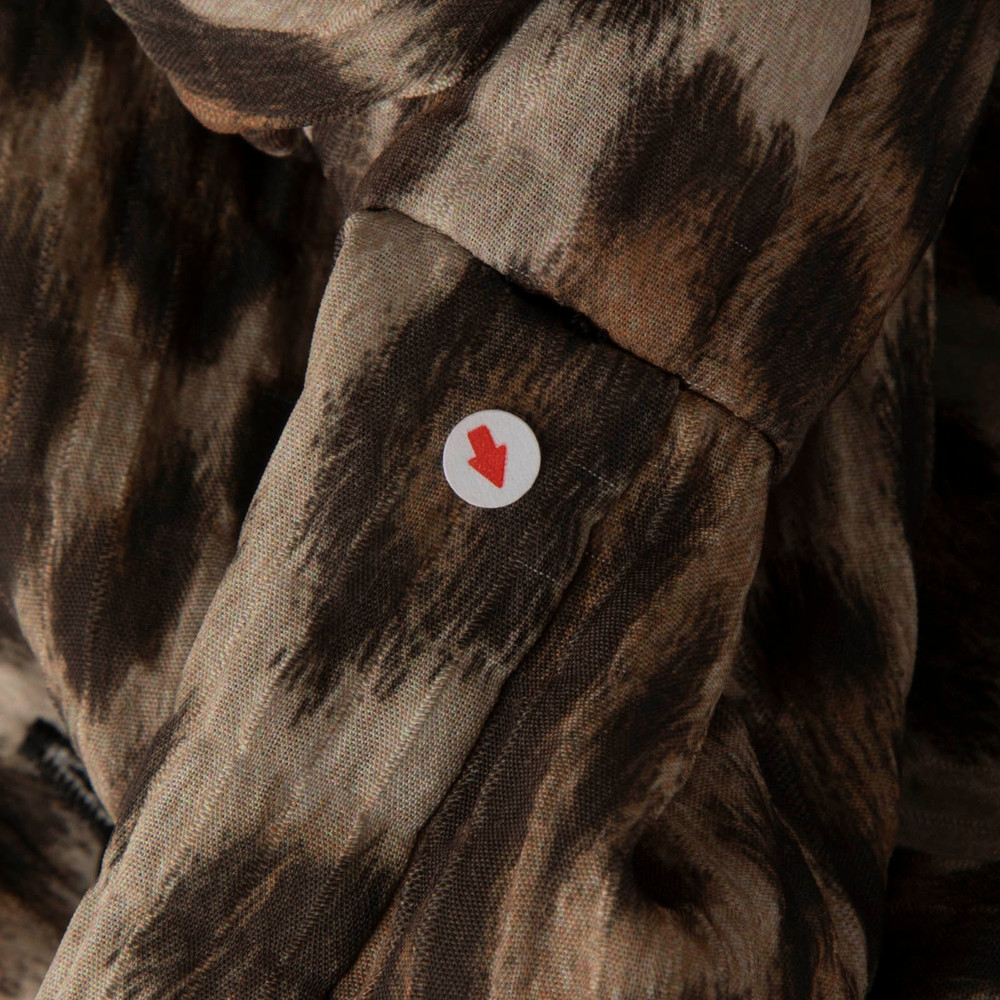 Smythe Brown Leopard Print Blouse