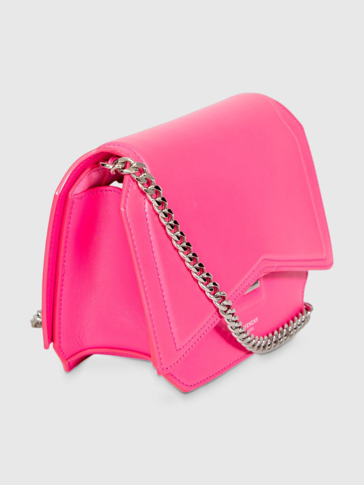 Givenchy Pink Leather Bow Cut Bag