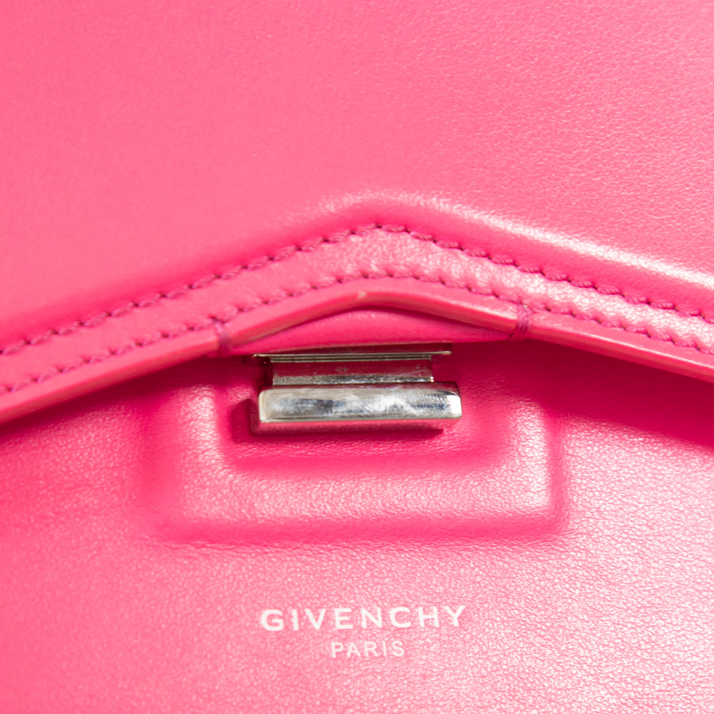 Givenchy Pink Leather Bow Cut Bag