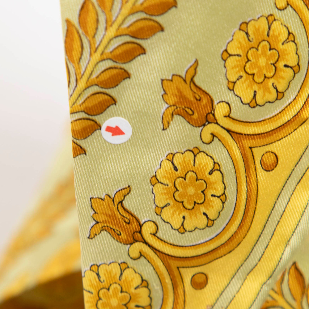 Versace Yellow & Green Scarf Belt