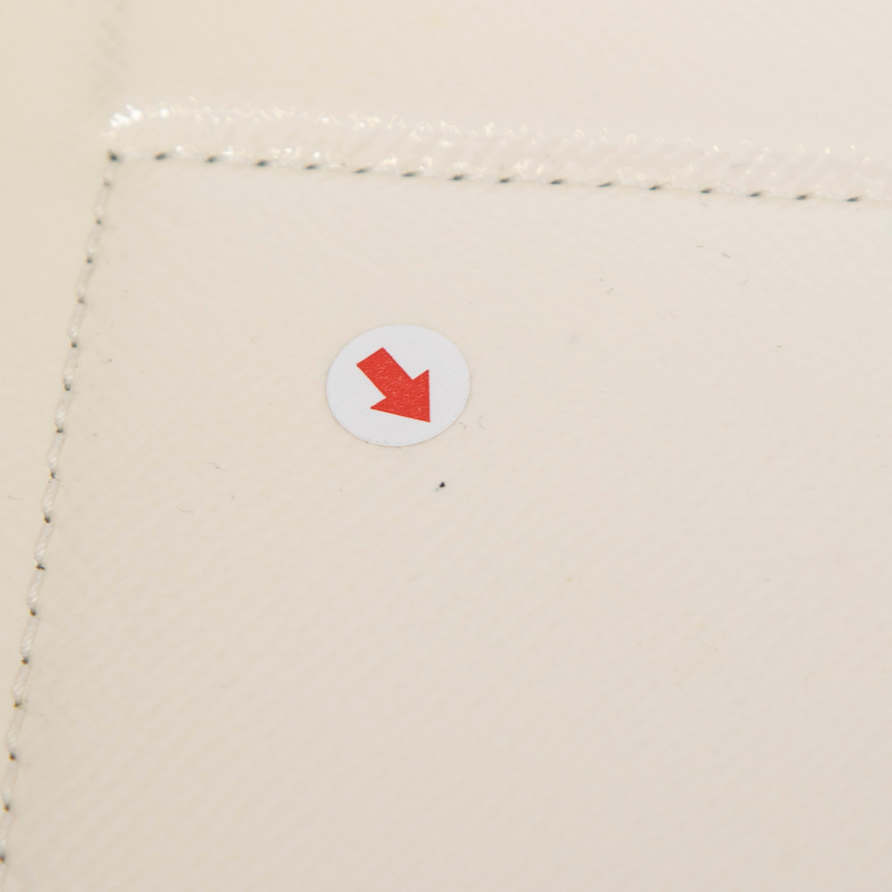 Givenchy White Patent Leather Clutch