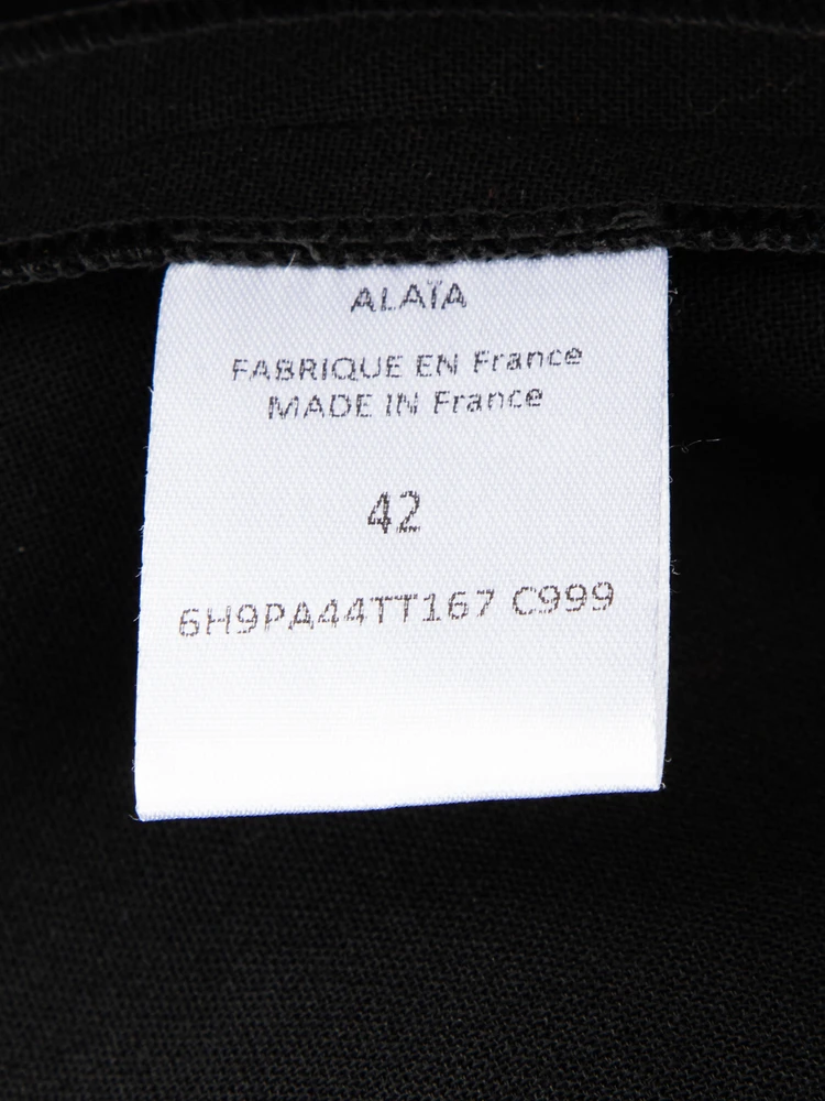 Alaïa Stretch Slim Leg Trousers
