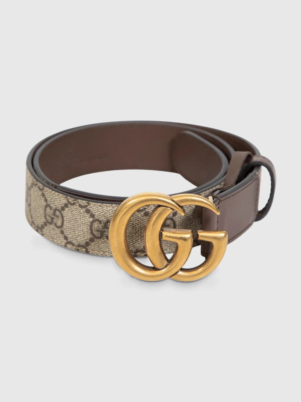 Brown GG Marmont Belt
