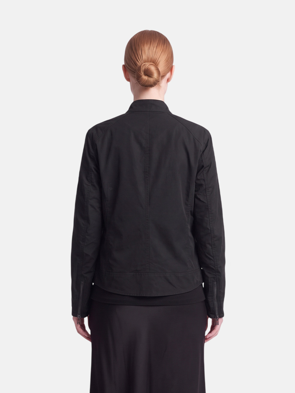 Black V Racer Jacket